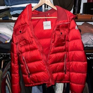 Moncler Men’s Red Puffer Jacket